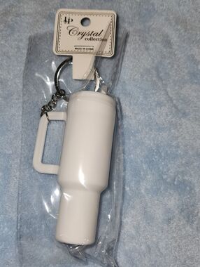 Mini Tumbler/Cup Keychain with Screw-on Lid